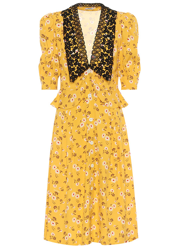 Floral dress, Miu Miu